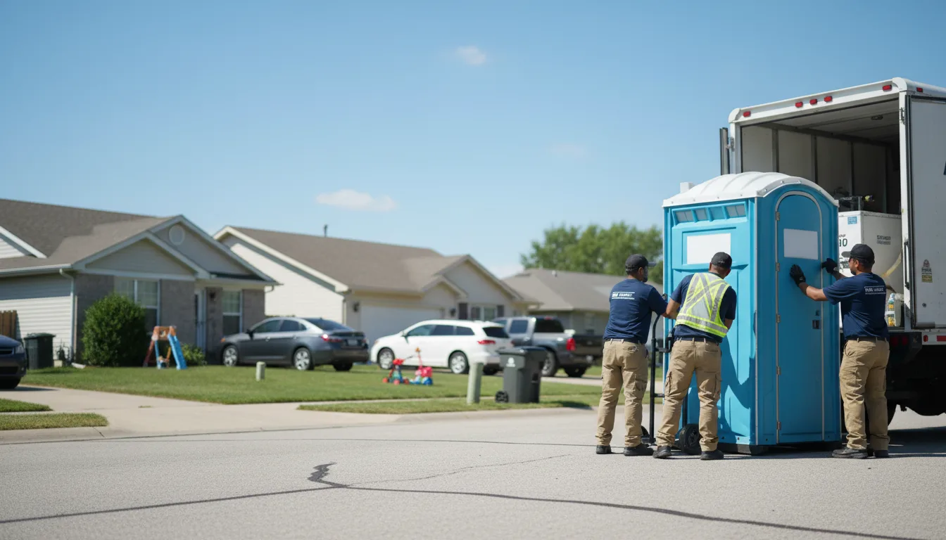 Standard Porta Potty Rentals in Hanston, KS near me